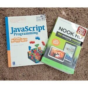 JavaScript Programming & Book Nook Manuals, 2-4-1 Sale